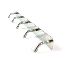 Stainless Steel Wall Mounted Coat 5 Hook Rack (26x3 / 1 Pc)