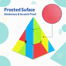 High-Speed Pyramid Cube Toy for Brain Exercise