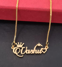 Customized pendent with chain