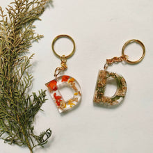 Customized Resin Keychain Alphabet Letter