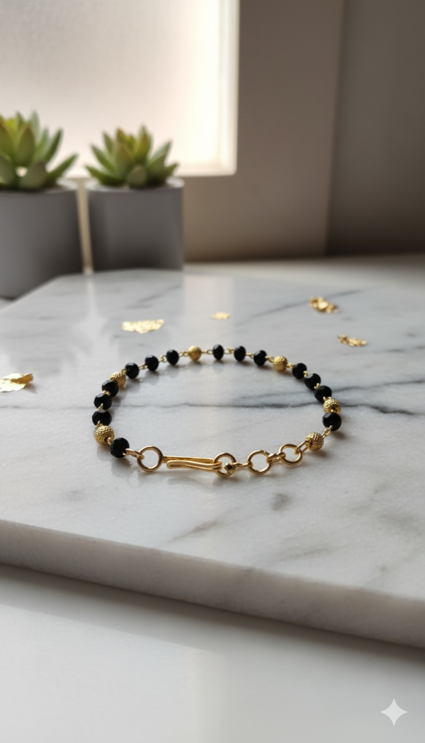 Premium quality one gram gold Karimani bracelet