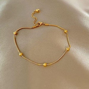 Gold Plated Anti Tarnish Bracelet