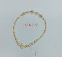 Premium quality One gram gold ladies bracelet