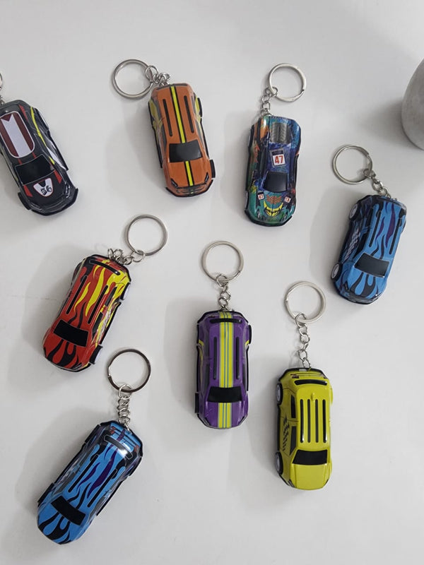 Pull back Car Keychain (4 pc)