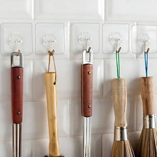 Self Adhesive Transparent Wall Hook (1 Pc)