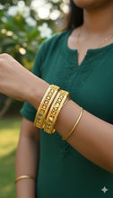Premium quality golden bangles